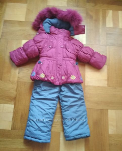 Зимовий комбінезон для дівчинки