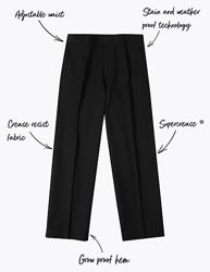 Черные школьные брюки 11 лет бренд Marks and Spencer