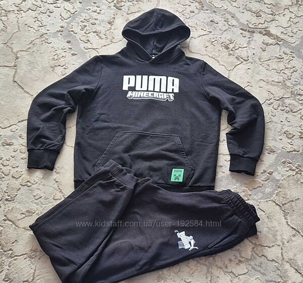 Спортивний костюм Puma Майнкрафт для хлопчика оригінал р.164-175