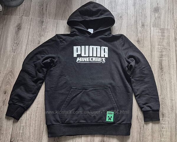 Кофта худі світшот Puma Майнкрафт для хлопчика підлітка р.160-170см р. S/M.