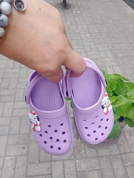 Крокси сабо для дівчинки 