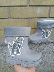 Гумові резинові чоботи для хлопчика