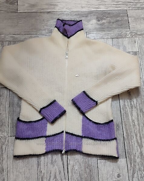 Кофта шерстяная кардиган махер