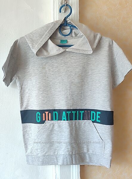 Худи футболка с капюшоном размер 140-152