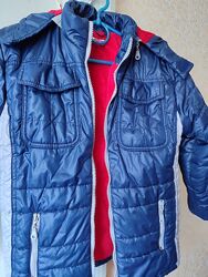 Тёплая зимняя куртка рост 116