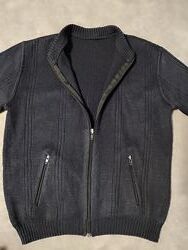  Тёплая кофта на иальчика кардиган размер 152