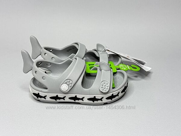 Дитячі босоніжки Crocs Crocband Cruiser С7, С8, С9, С10, крокси  23-28 рр