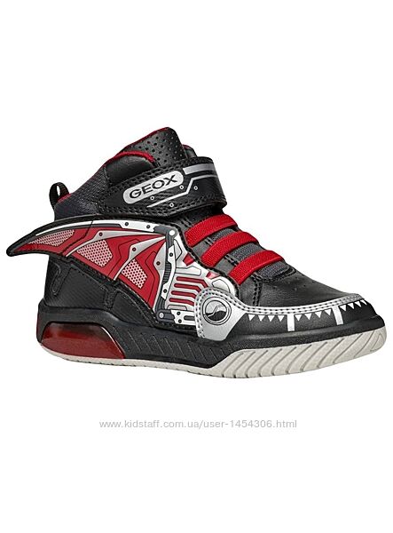 Хайтопи кросівки Geox Inek 26 р з мигалками вимикаються  дитячі хлопчику