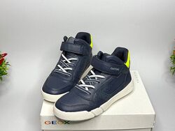 Geox Hyroo 34,36 р демісезонні шкіряні черевики хайтопи хлопчику  