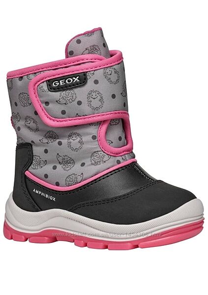 Дитячі зимові черевики Geox Flanfil 26,27 р чоботи дівчинці