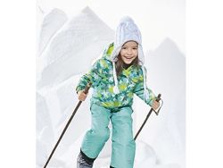 Зимний лыжный термо костюм куртка полукомбинезон комбинезон мембрана, Lupil