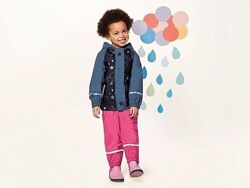 Детский дождевик на флисе, куртка грязепруф Lupilu Германия