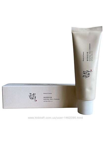 Beauty of Joseon Relief Sun  Rice  Probiotics SPF50 PA сонцезахист