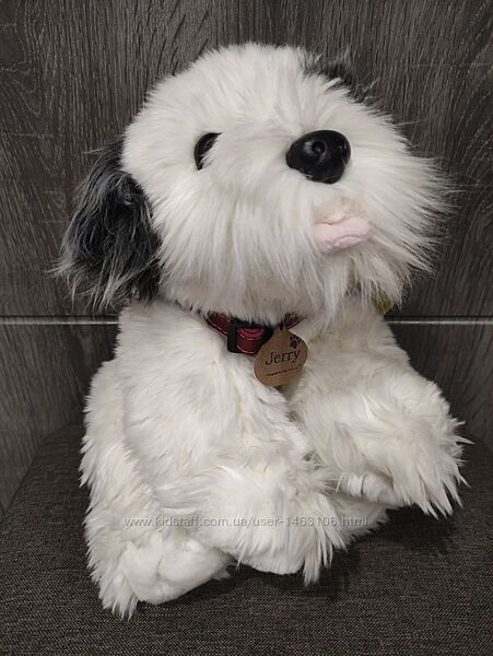 Собака бобтейл собачка песик цуценя іграшка щенок 33 см Keel toys