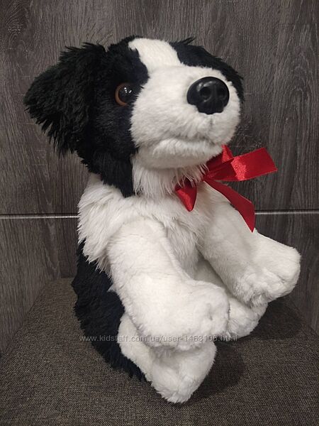 Собака бордер колли, собачка, песик, цуценя, игрушка 30 см Keel toys