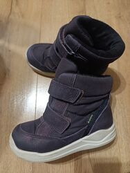 Зимові чобітки Ecco 26 р 17 см зимние ботинки сапоги сапожки экко