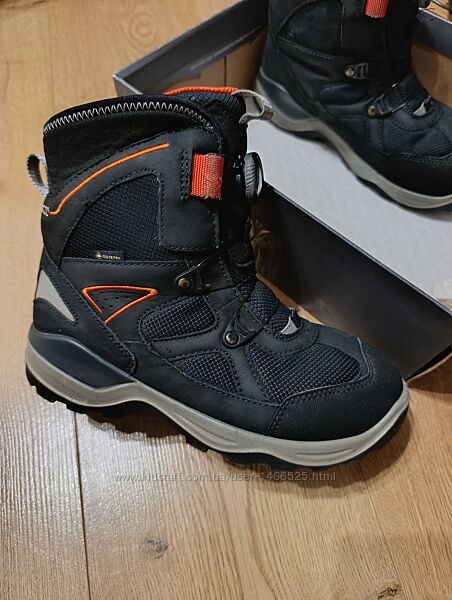 Оригінальні зимові термочобітки Ecco Gore-tex Mountain Boa 36 р 23 см