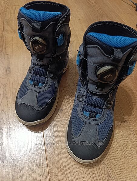 Зимові термочобітки Ecco Gore tex Mountain Boa 34 р 22 см