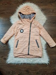 Стильна, подоженна, демісезонна куртка для дівчинки 9-10 р