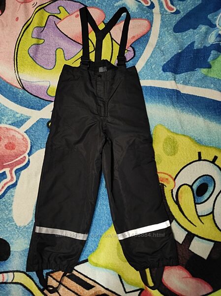 Лижні, зимові, фірмові штани для хлопчика чи дівчинки 7-8 р-H&M