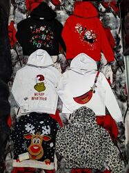 Модна, фірмова, новорічна толстовка, худі для дівчинки 11-12 р-C&A