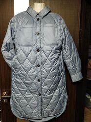 Брендова, модна, демісезонна куртка, пальто оверсайз 44-46 р-H&M