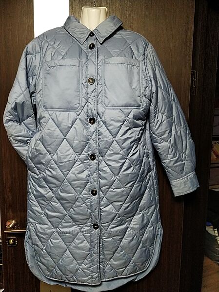 Брендова, модна, демісезонна куртка, пальто оверсайз 44-46 р-H&M