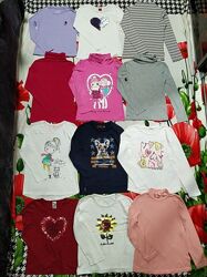 Стильна, фірмова кофта, лонгслів, гольф можна в школу для дівчинки 8-9 р