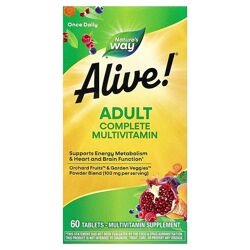 Nature&acutes Way Alive комплекс мультивітамінів мультимінералів вітамін В