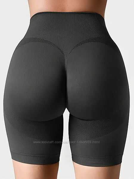Жіночі шорти безшовні спортивні шорти для жінок велоспорт велосипедки пушап