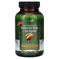 Irwin Naturals Berberine засіб для спалювання жиру схуднення 56 ка берберін