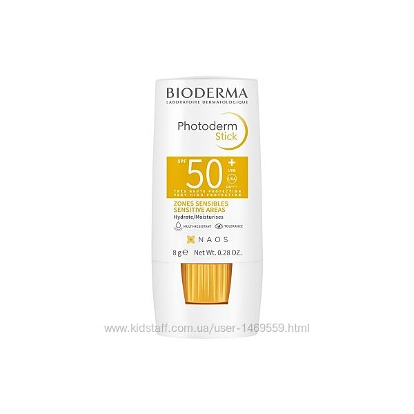 Bioderma, Сонцезахисний Стік Photoderm SPF50 8 г