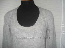 Джемпер кашемир серый