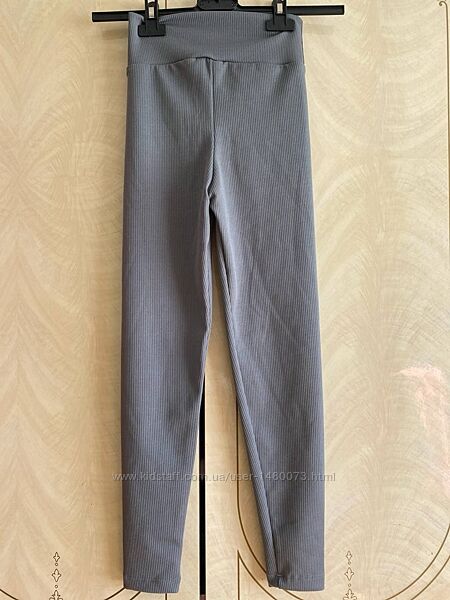 Лосини в рубчик для дівчинки 