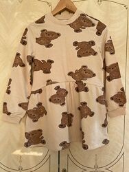 Плаття на флісі для дівчинки 