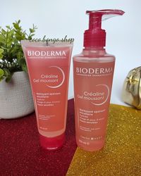 Очищающий гель для чувствительной кожи Bioderma Crealine, 100 и 200 мл