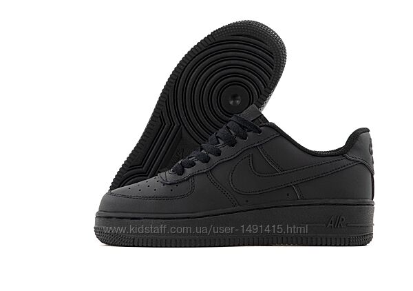 Мужские кроссовки Nike Air Force 1 Low. Black. Унисекс