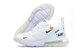 Женские кроссовки Nike Air Max 270 Off White. Унисекс