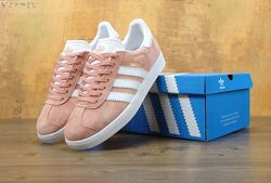 Женские кроссовки Adidas Gazelle. Pink