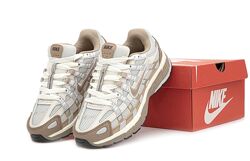 Женские кроссовки Nike P-6000. White Beige. Унисекс