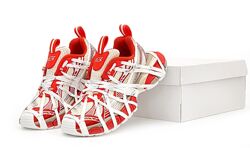 Женские кроссовки Balenciaga 3xl Extreme Lace Sneaker. White Red