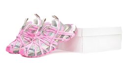 Женские кроссовки Balenciaga 3xl Extreme Lace Sneaker. Pink