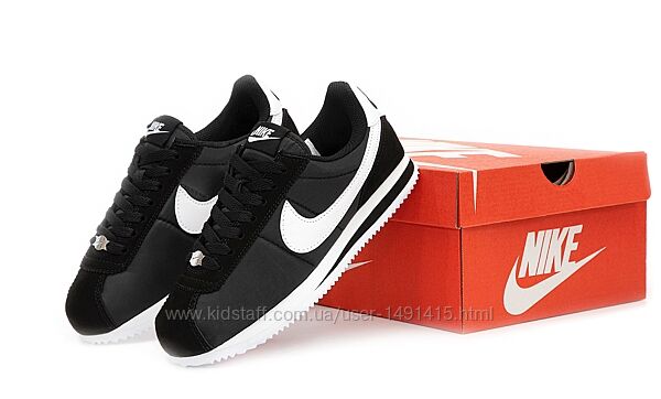 Женские кроссовки Nike Air Cortez. Black
