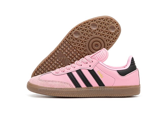 Женские кроссовки Adidas Samba OG. Pink