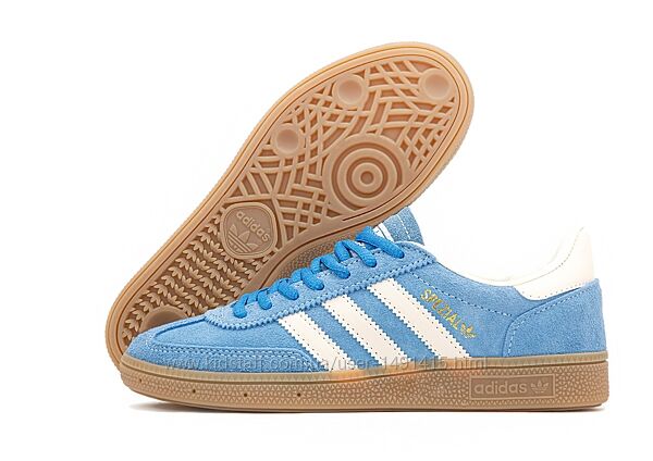 Женские кроссовки Adidas Spezial. Blue