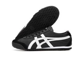 Женские кроссовки Asics Onitsuka Tiger Mexico 66. Black. Унисекс
