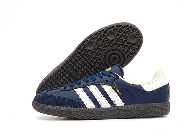 Женские кроссовки Adidas Samba OG. Blue