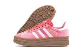 Женские кроссовки Adidas Gazelle Bold. Pink