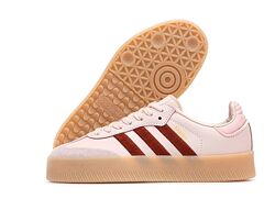 Женские кроссовки Adidas Samba. Beige