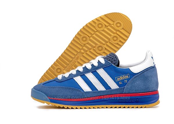 Женские кроссовки Adidas SL 72. Blue. Унисекс